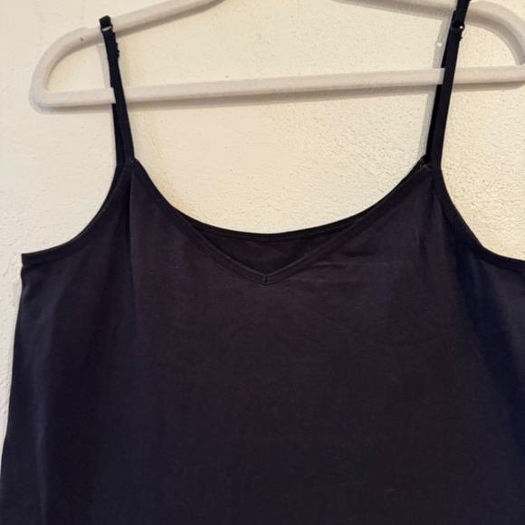 APT. 9 Black Tank Top with Adjustable Straps – Size L/XL - Picture 2 of 5